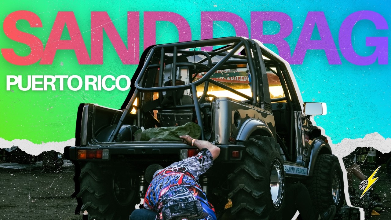 SAND DRAG PUERTO RICO, DANDOLE DEL BOQUETE