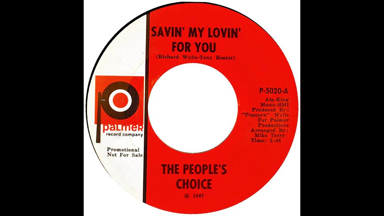 THE PEOPLE'S CHOICE SAVIN' MY LOVIN' FOR YOU