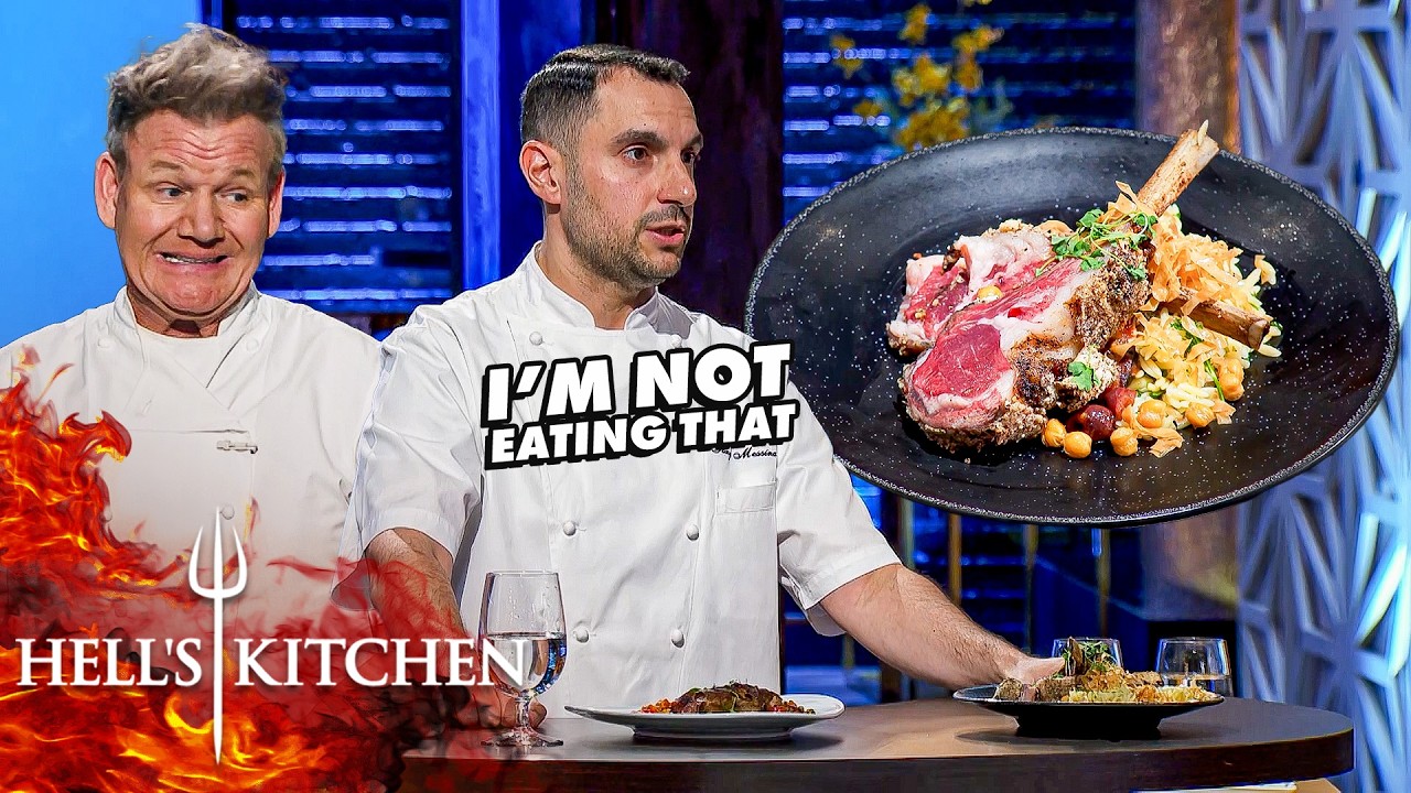 Chefs Serve Raw Lamb & Weirdest Poke Bowl in the Fusion Cuisine Challenge | Hell's Kitchen