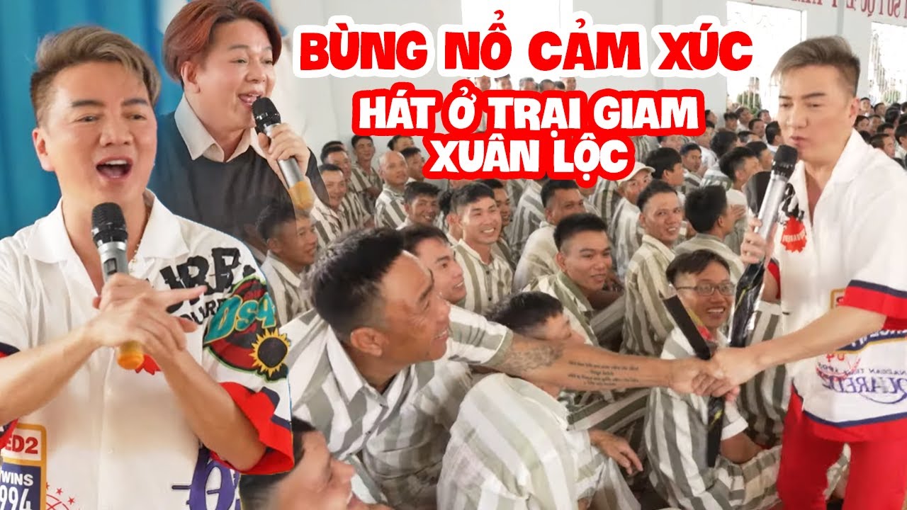 Đàm Vĩnh Hưng & Vũ Hà bùng nổ cảm xúc hát ở trại giam Xuân Lộc