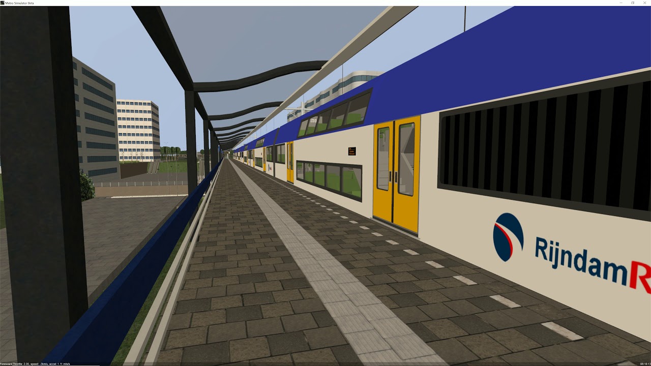 MetroSim Rijndam2022 RR1 + Airportexpress 4K