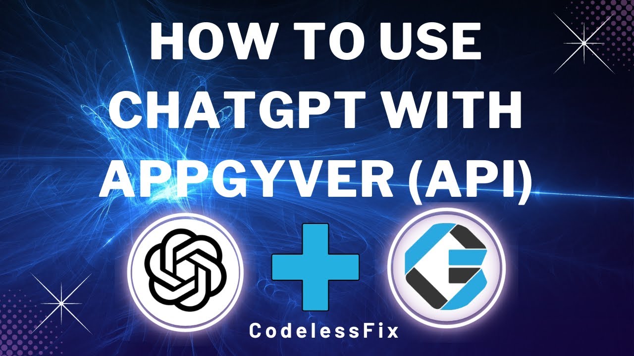 Using ChapGPT With Appgyver In Under 30 Minutes - How To Use The ChatGPT API