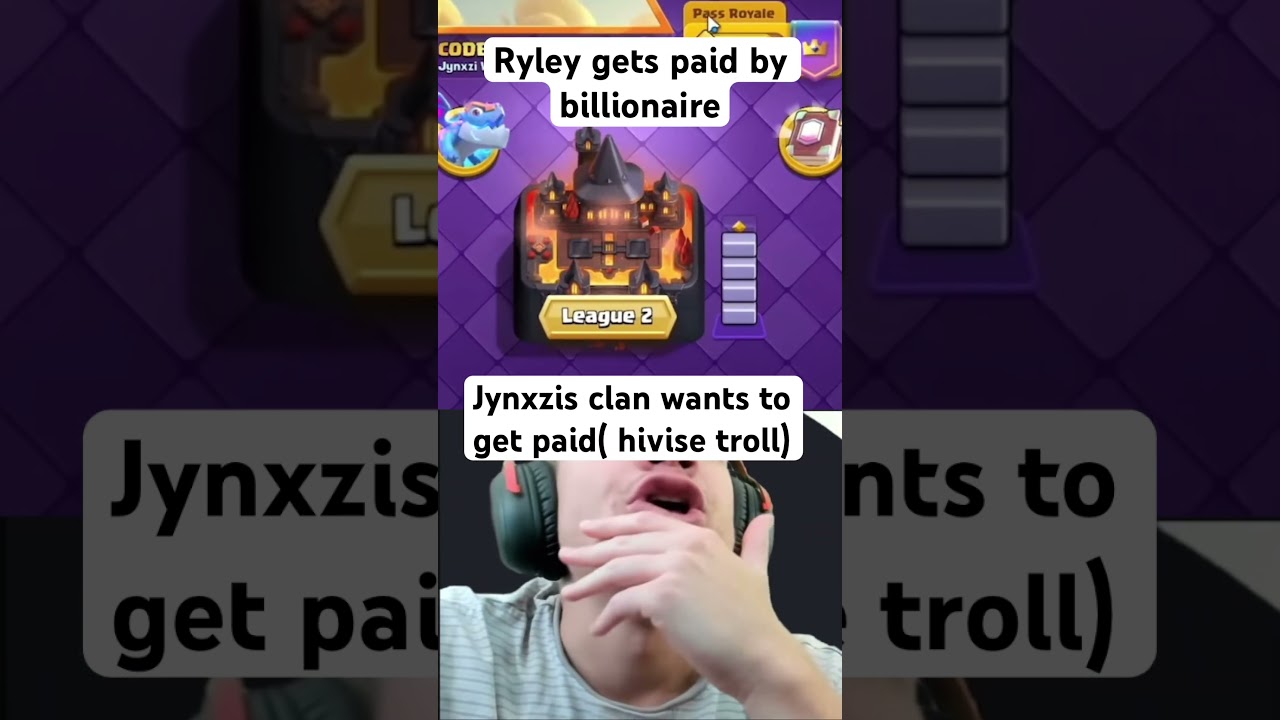 #jynxzi #clashroyale #клан #jynxzifunny #троллинг