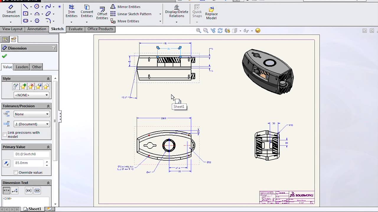 SOLIDWORKS - New in 2014: Replace Model Tool