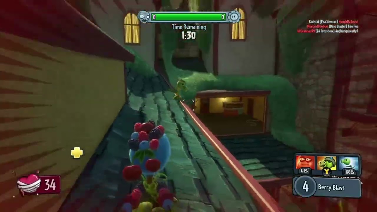 Plants Vs zombies garden Warefare 1 garden and graveyards (33)