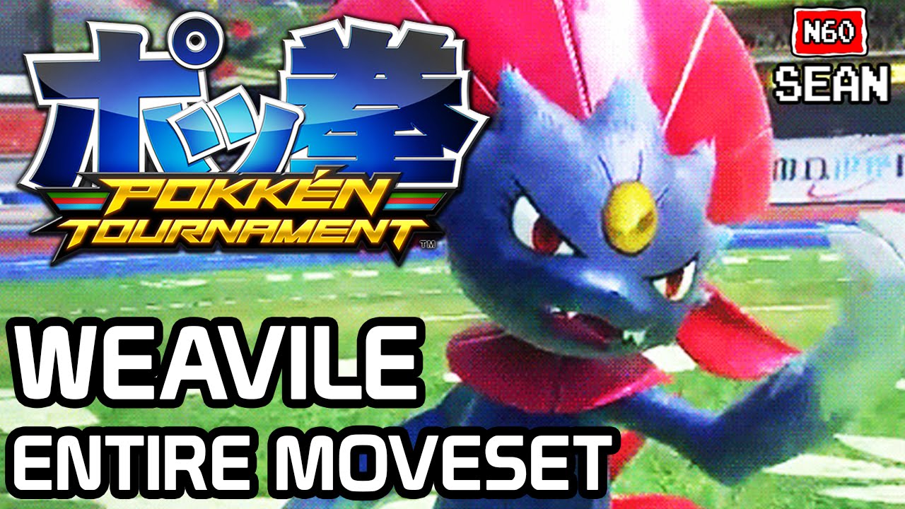 Pokken Tournament: Weavile ENTIRE MOVESET & FINISHER
