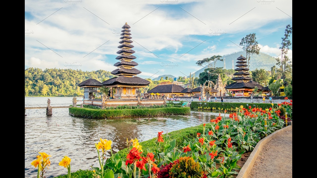 Bali Part 5 Ulun Danu Beratan Temple,Tanah Lot Sunset