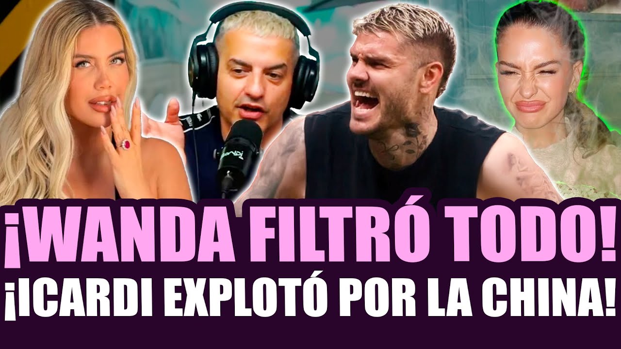 ¡WANDA NARA MOSTRÓ PRUEBAS CONTRA MAURO ICARDI Y ÉL EXPLOTÓ DEFENDIENDO A LA CHINA SUAREZ!