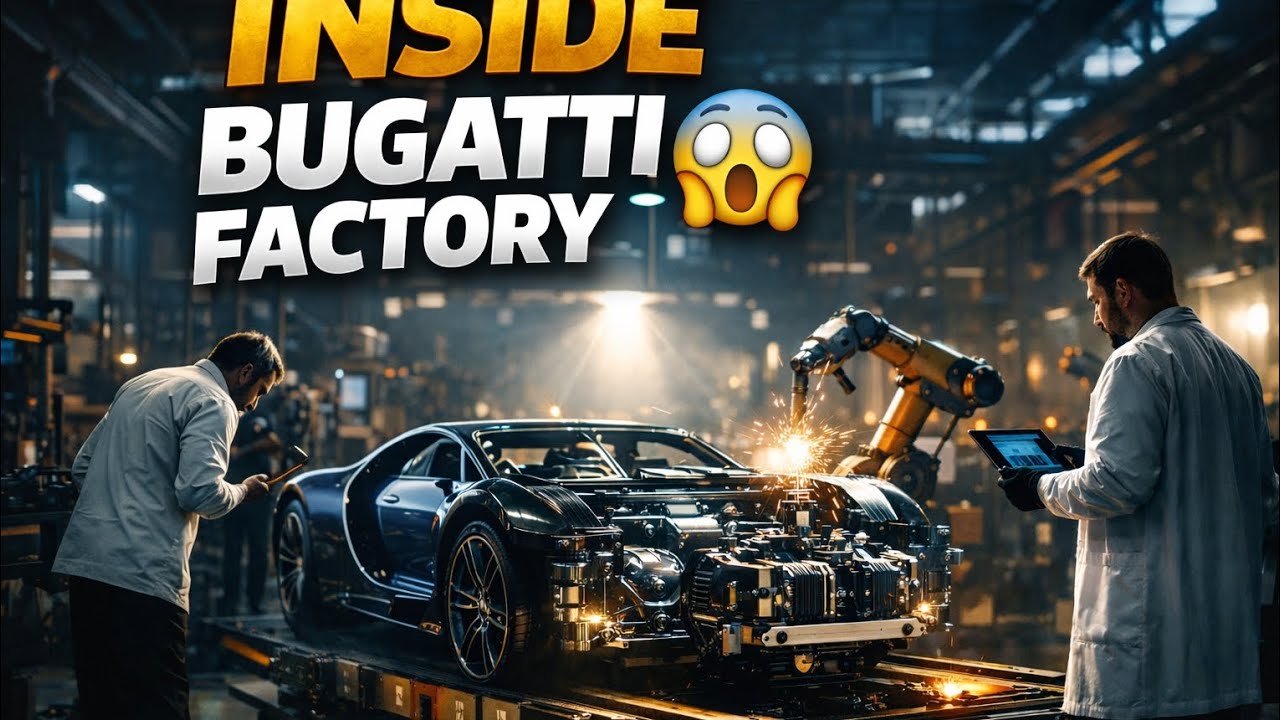 Bugatti Chiron Production Line | Inside the Luxury Hypercar factory manufacturing 
