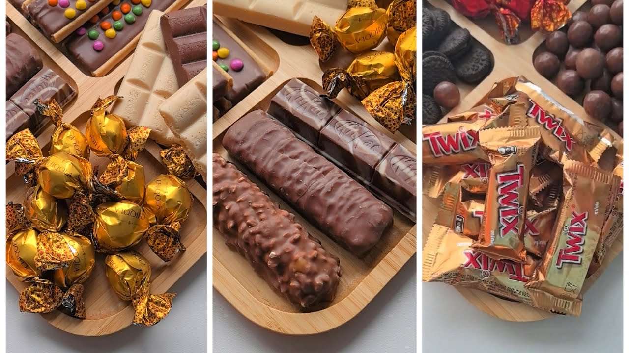 Filling Platter With Sweets Asmr