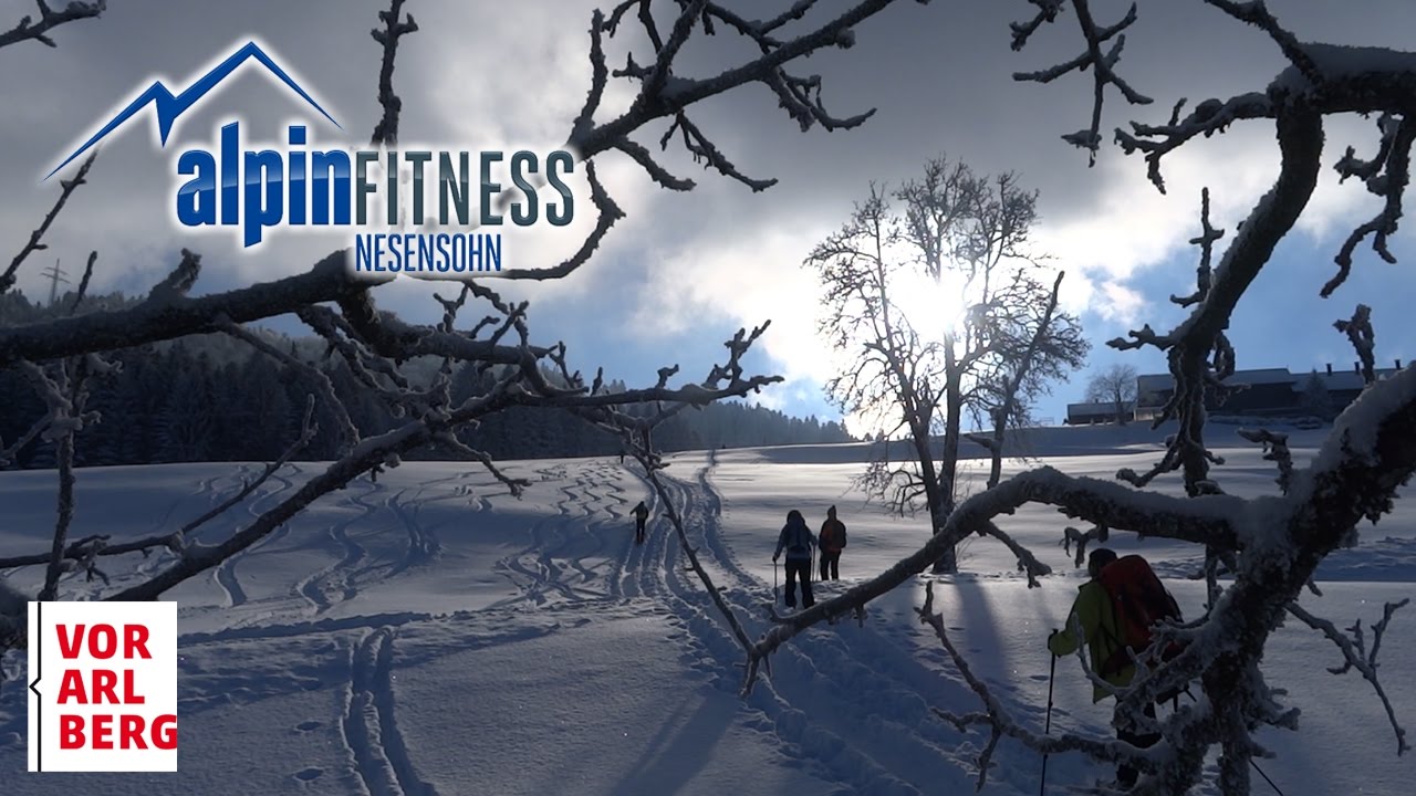Snowshoe tour: Alberschwende - Brüggelekopf 1182m - Alberschwende (Vorarlberg, Bregenzerwald)