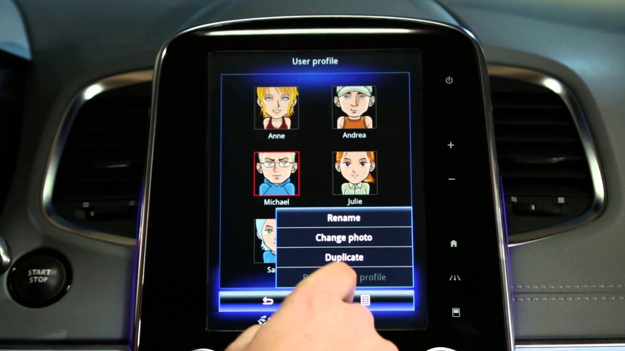 Descrição das páginas iniciais