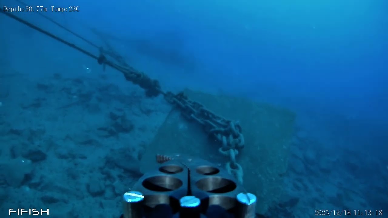 Marina Mooring Line Inspection Dive