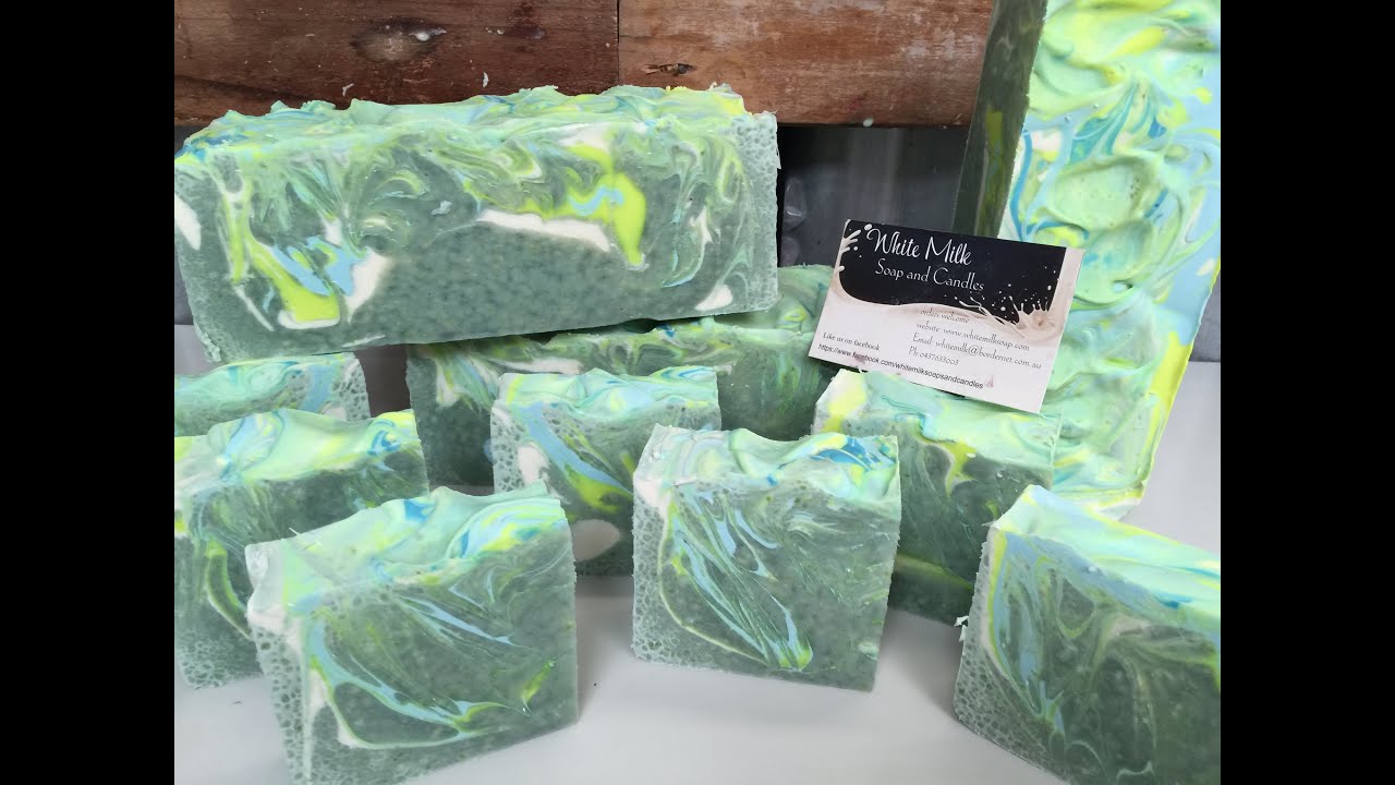 Avocado and Cucumber Deliciousness Soap