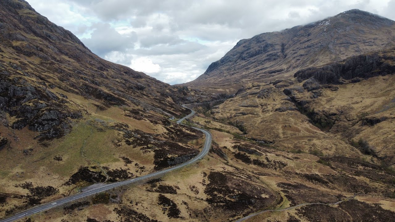Glencoe and the Glen Etive (Skyfall) Road