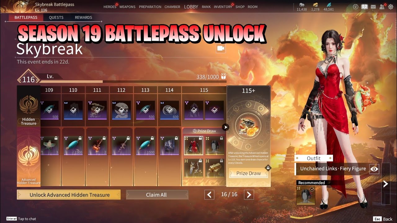 UNLOCK করলাম SEASON 19 BATTLEPASS | NARAKA: BLADEPOINT 