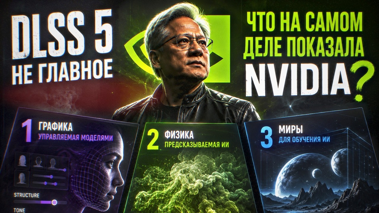 DLSS 5 &mdash; не главное. Что на самом деле показала NVIDIA?