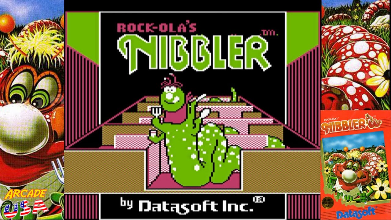 Nibbler! (Atari 800 - Datasoft)