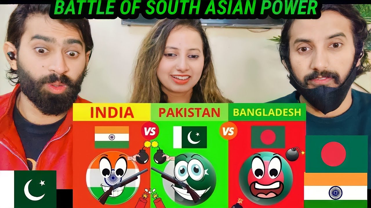 Pakistan vs Bangladesh vs India full country Comparison pakistani Reaction