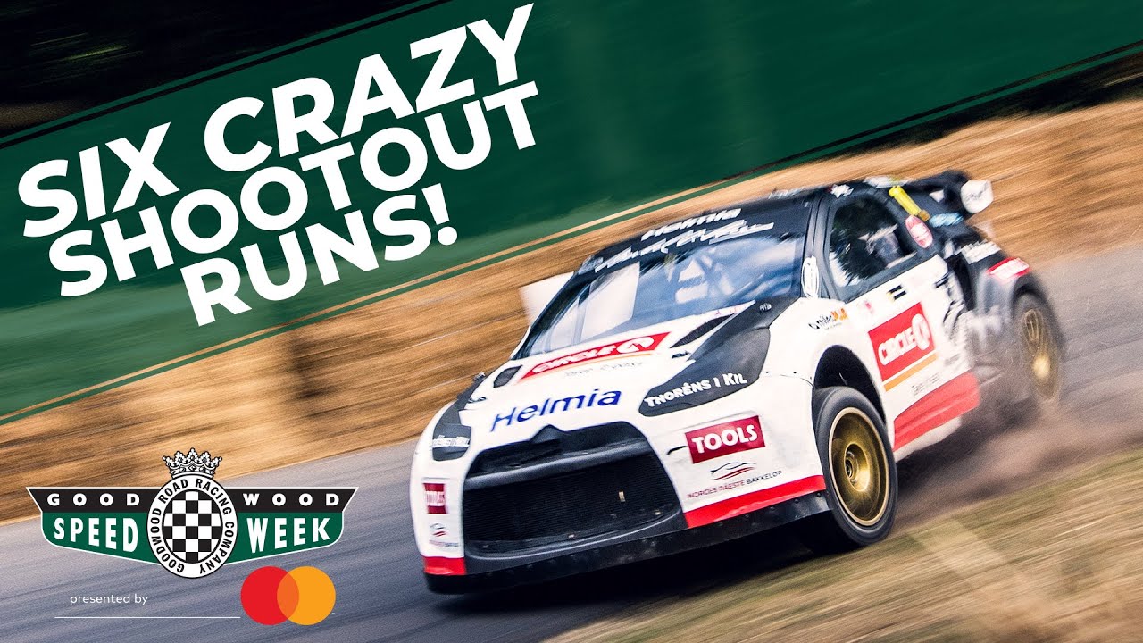 6 crazy Goodwood Shootout runs