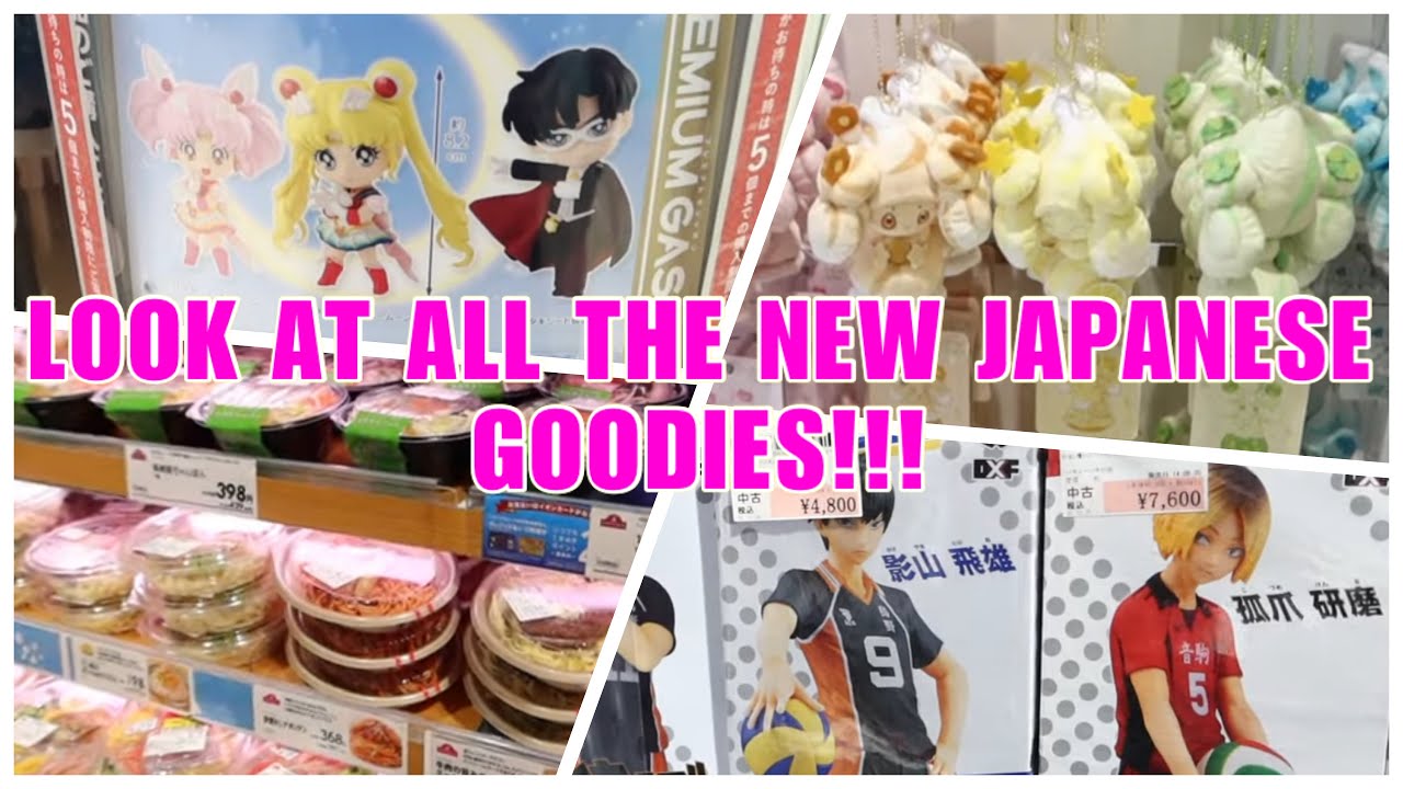 LOOK AT ALL THE NEW JAPANESE GOODIES!!!