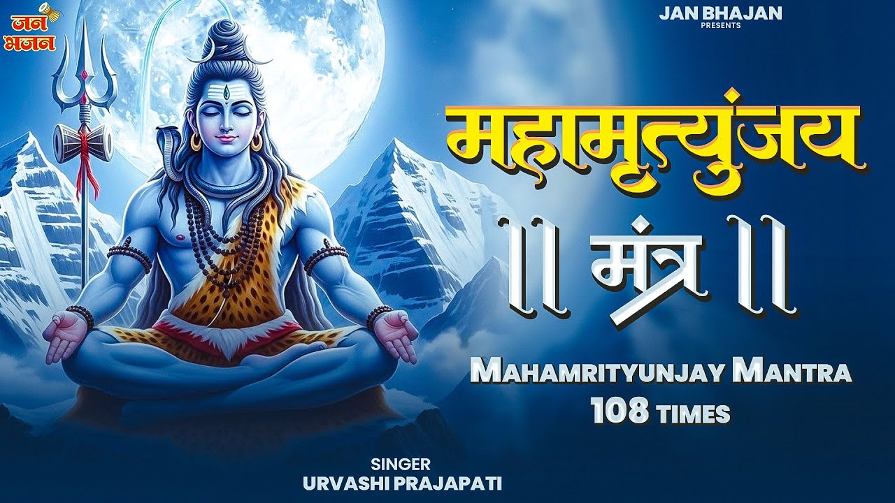 महामृत्युंजय मंत्र 108 times I Mahamrityunjay Mantra I Om Tryambakam yajamahe l Full HD Video Song