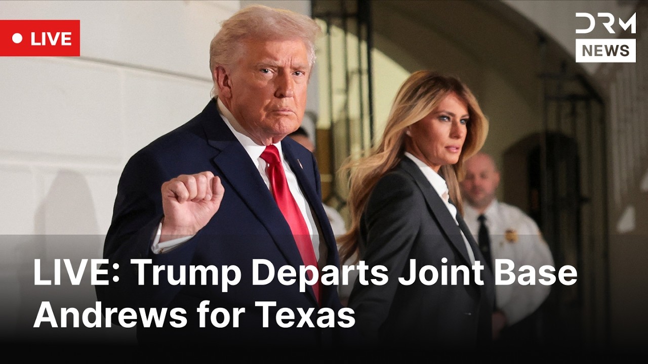 LIVE: President Trump Heads to Corpus Christi | DRM News | AC1F