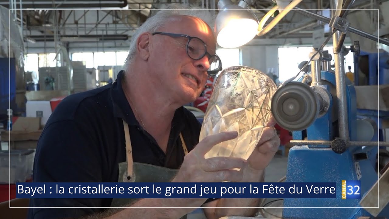 Bayel: la cristallerie sort le grand jeu pour la Fête du Verre JT Canal32 29.08.22