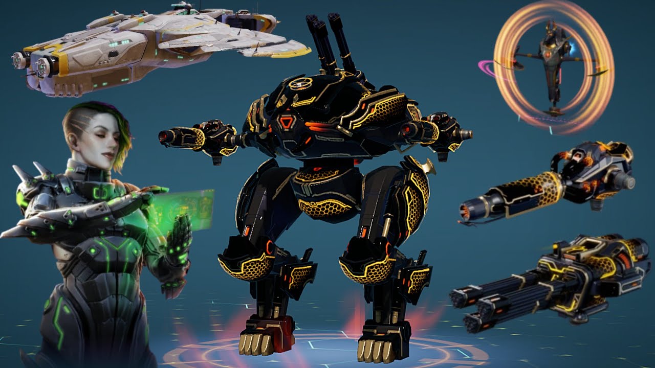 [War Robots] giáo án khai sinh ra vua sói Fenrir drone Scales