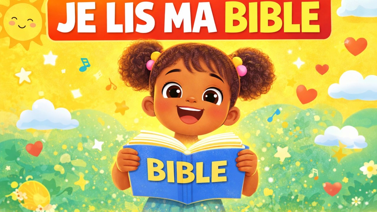 Je Lis Ma Bible  Chant Chrétien Joyeux pour Enfants Chansons pour enfants Psaume 119:105