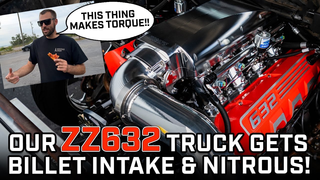 Forgotten Video! ZZ632 OBS Shop Truck Gets Billet Intake and Nitrous!