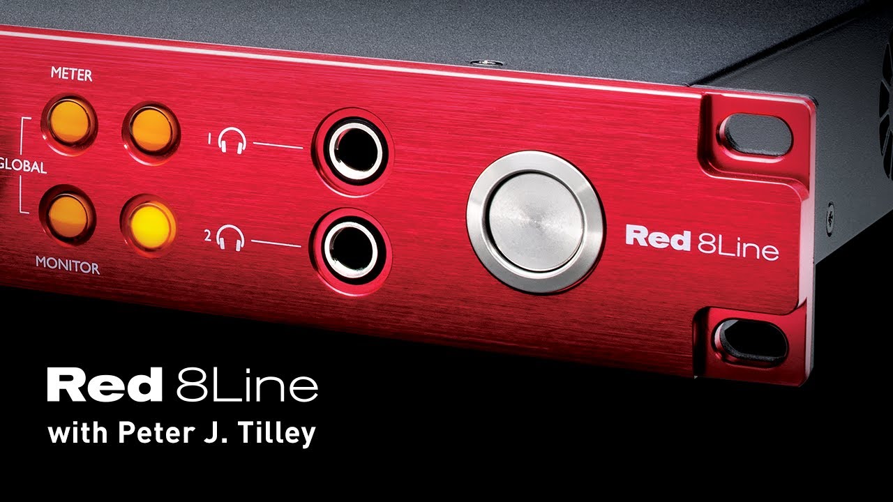 Red 8Line // Overview // At Home, At Home // Focusrite Pro