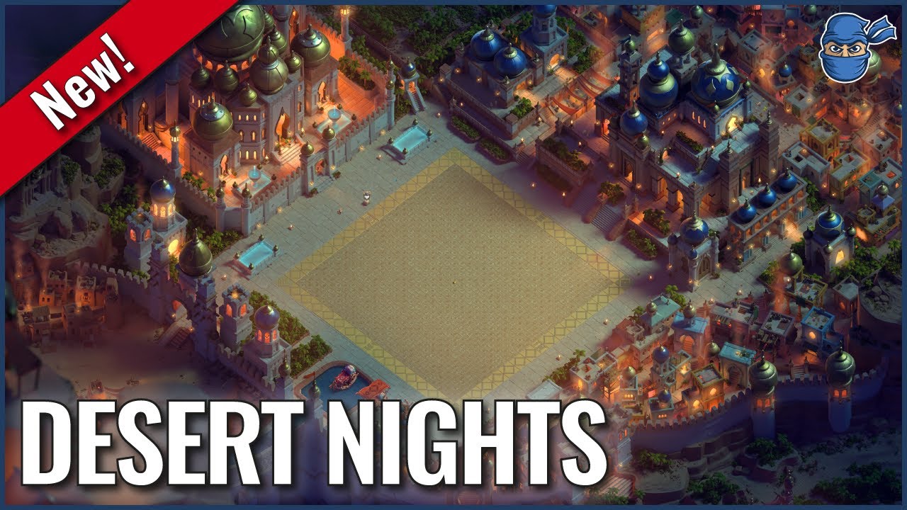 New Desert Nights Scenery - January 2026 | Clash of Clans