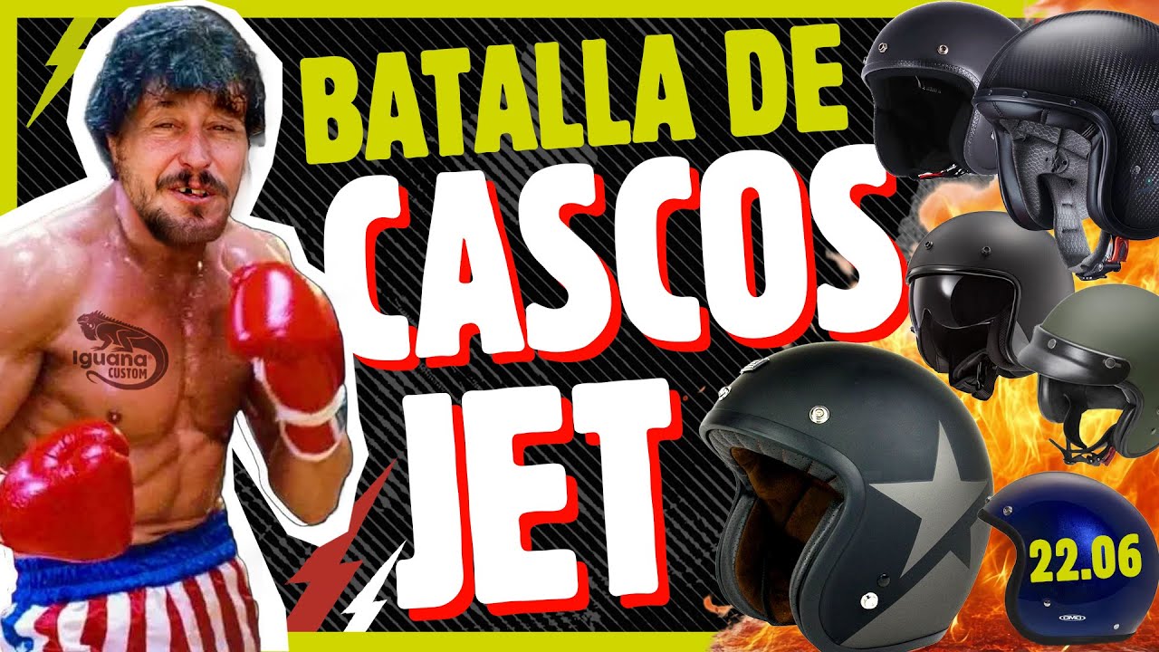 COMPARATIVA DEFINITIVA de CASCOS JET Retro 22.06 🔥 ¿CUÁL GANARÁ en 2025? PESO, PRECIO, CONFORT y MÁS