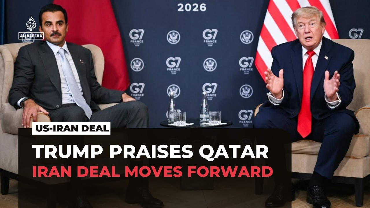 Trump praises Qatar's role in Iran deal at G7 meeting