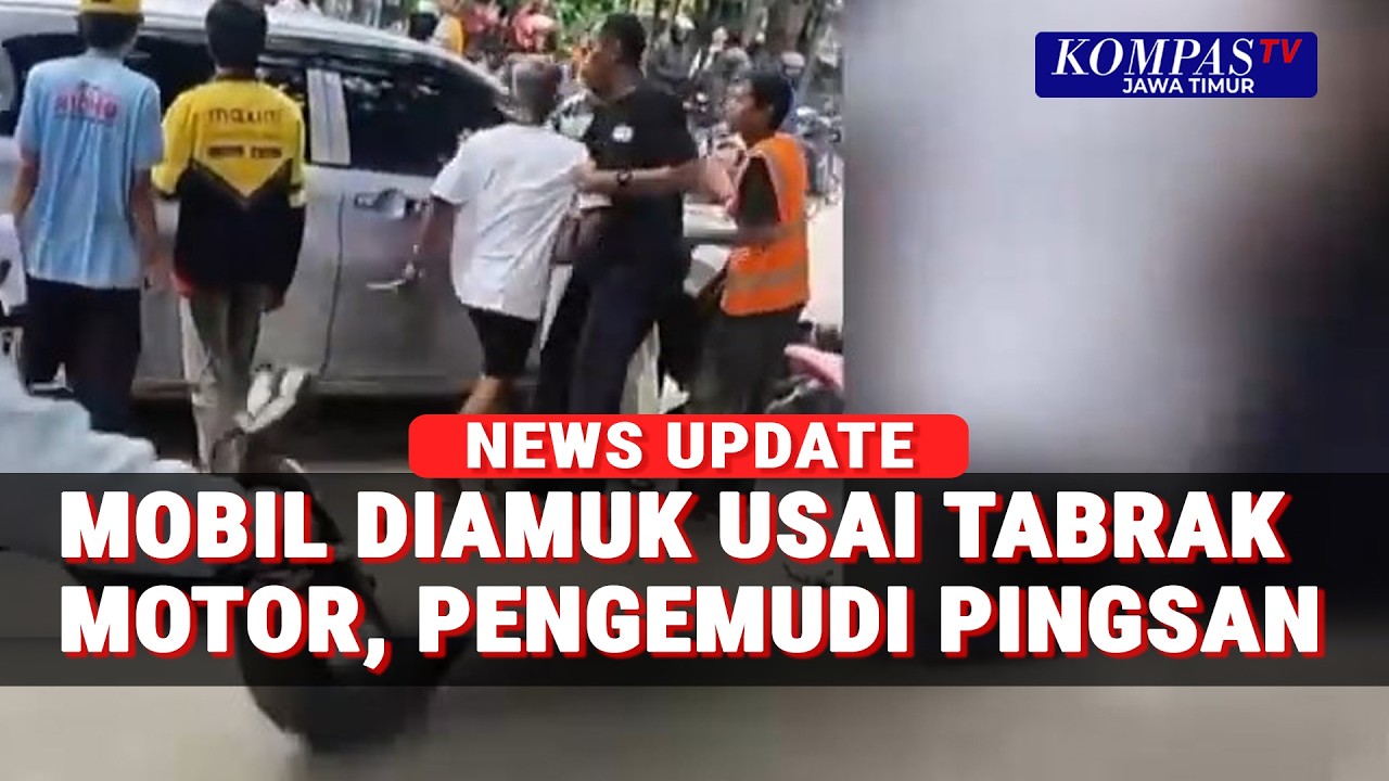 Mobil Tabrak Sejumlah Pengendara di Bekasi Selatan Berujung Amukan Warga!