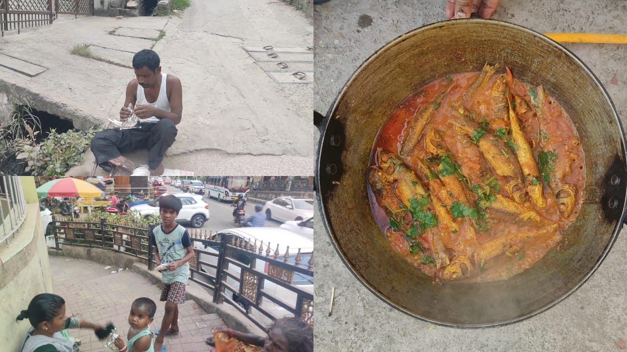 Small fish recipe with onion | with tomatoes | for poor people's | Bachelor's food Vlogs