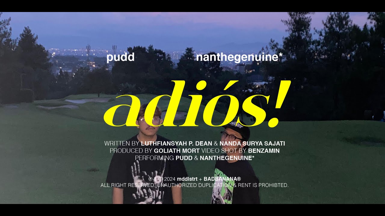 pudd - &ldquo;adi&oacute;s!&rdquo; ft. nanthegenuine* (Music Video)
