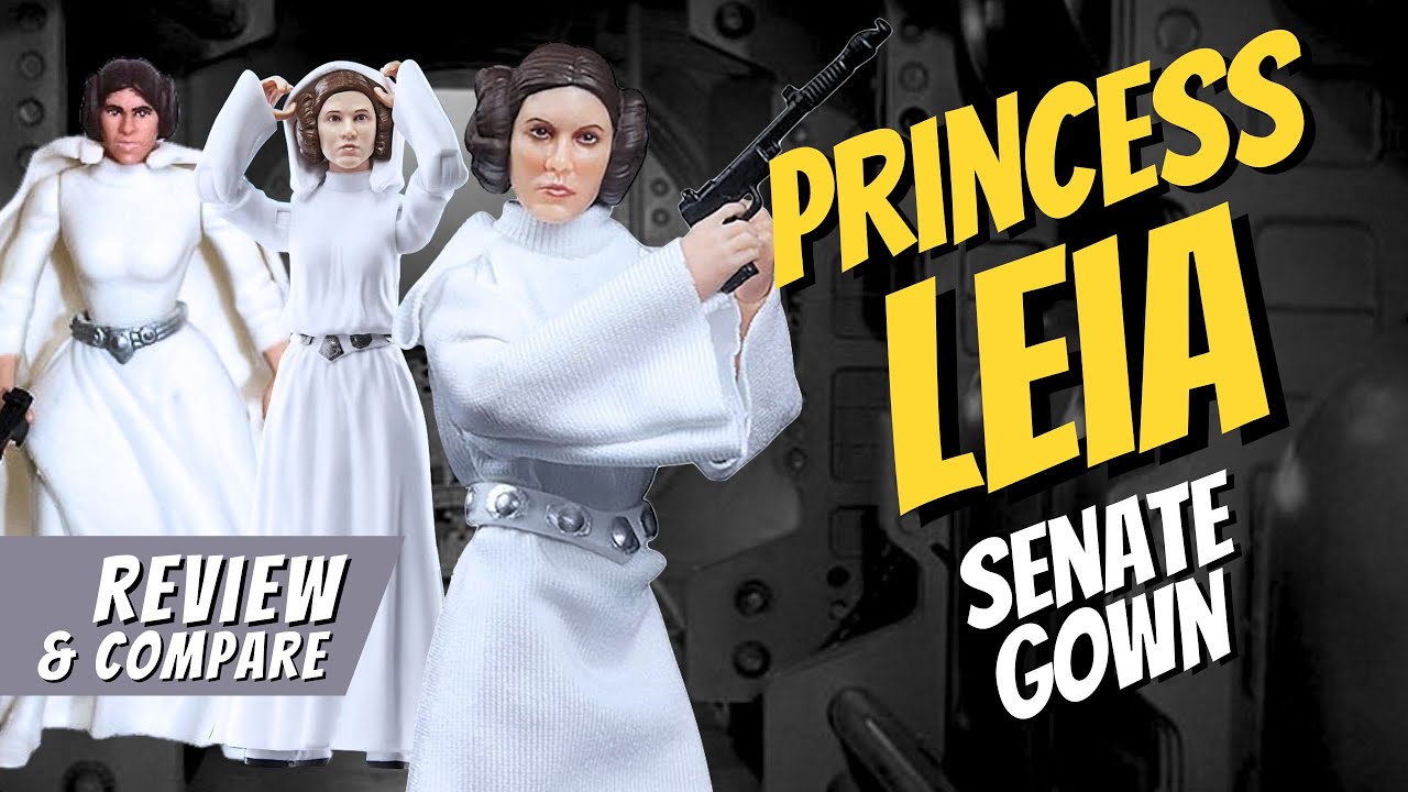 Princess Leia Senate Gown Action Figure Review | Comparison