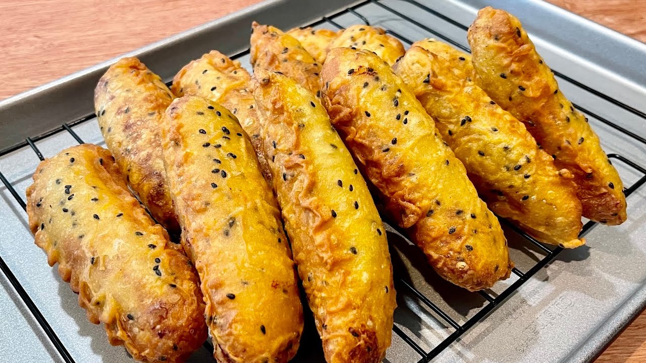 CHUỐI CHIÊN Cách Pha Bột Giòn Ngon Không Bị Cứng | Crispy Fried Banana