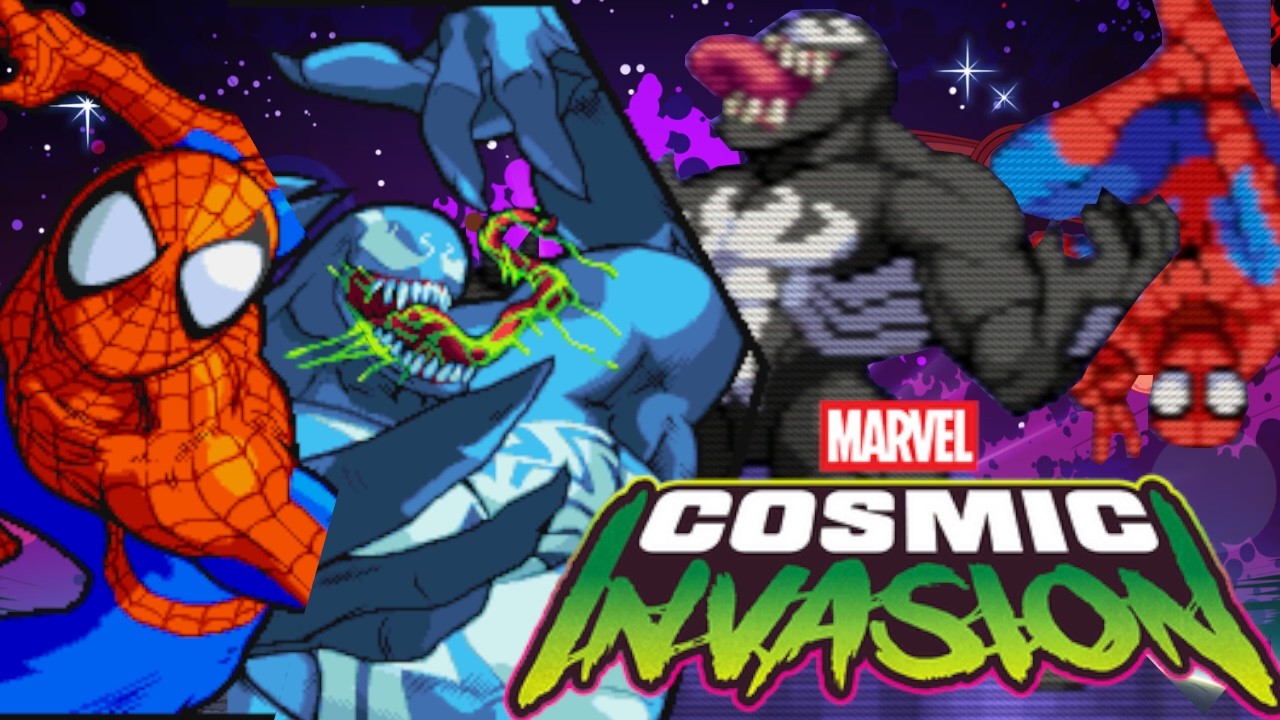 Marvel Cosmic Invasion - Arcade (Hard) No Death - Spider-Man/Venom - (Team Web Head)