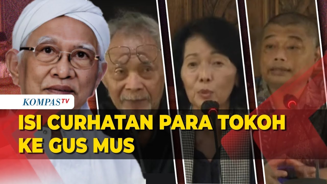Curhat Tokoh Nasional ke Gus Mus di Rembang, Kritik Jokowi dan Kondisi Bangsa Jelang Pilpres 2024