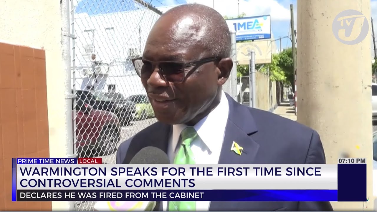 Warmington Speaks for the 1st time Since Controversial Comments | TVJ News