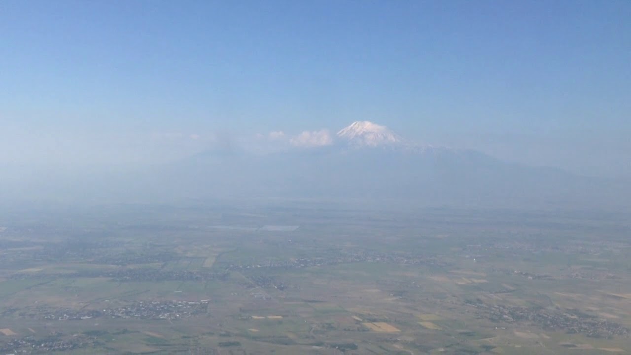 Armenia. Yerevan Take Off. Ararat Mountain View