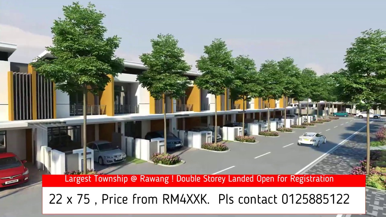 Rawang Double Storey Landed Price from RM4XXK