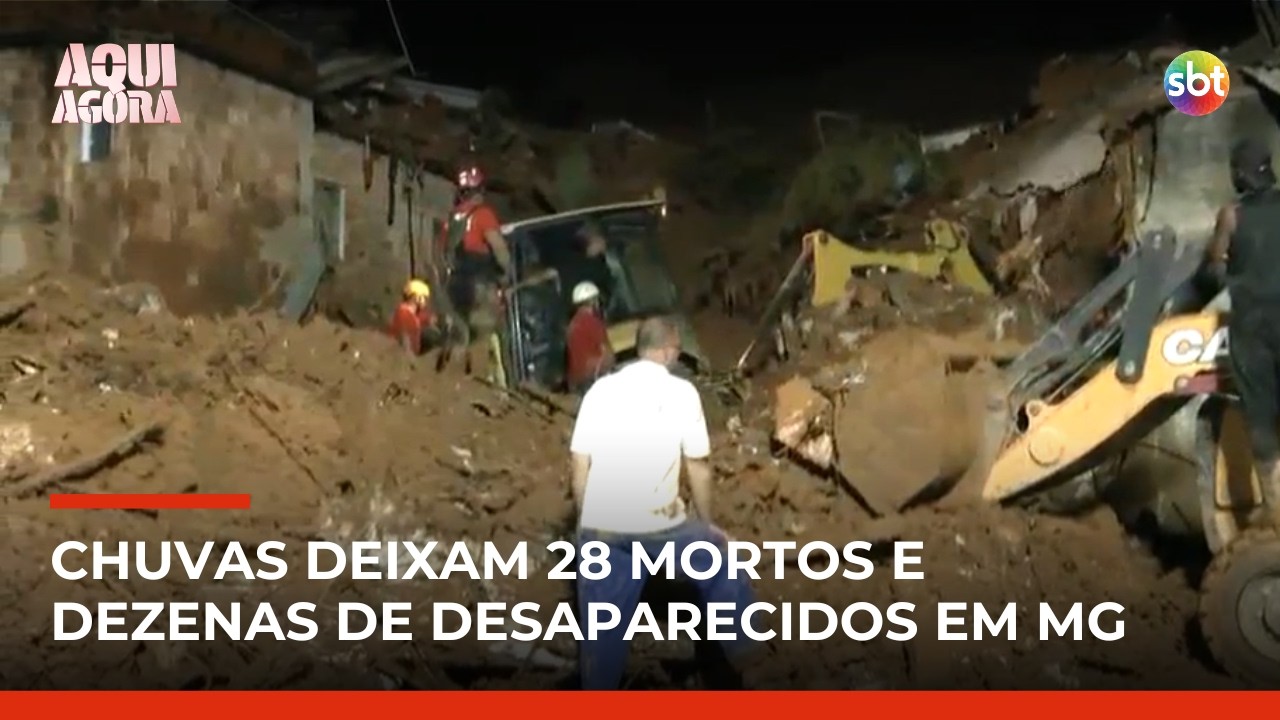Sobe para 28 o número de mortos pelas chuvas em Minas Gerais; 21 são de Juiz de Fora | #AquiAgora