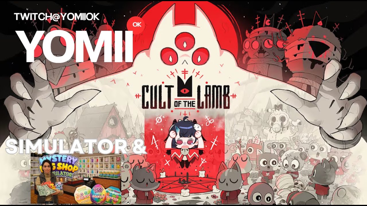 My first time being a Cult Leader - after opening a BlindBox Shop🕯️🥚 || YOMIIOK