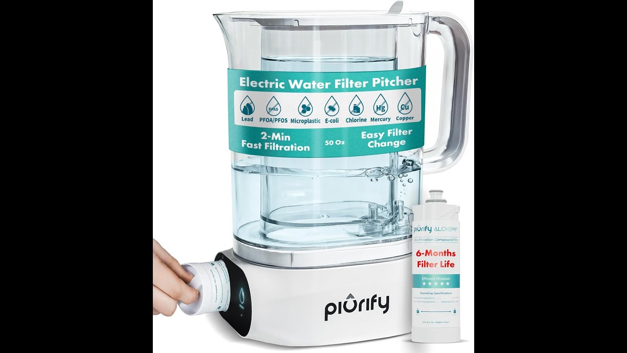 PIURIFY Fast Countertop Filter Review - Pros & Cons - PIURIFY countertop water filter