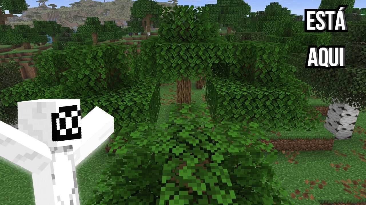 Construí uma CASA SECRETA usando apenas VERDE