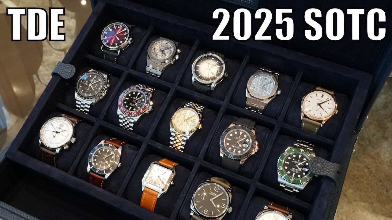 Моя полная коллекция роскошных часов 2025 года | Rolex, AP, Patek, Tudor и другие (SOTC)